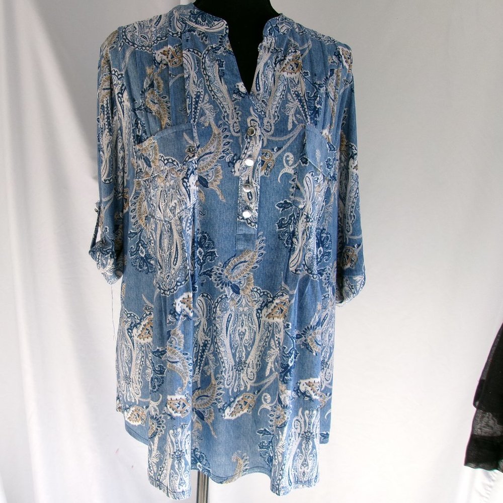 Cocomo printed Blouse size 2xl